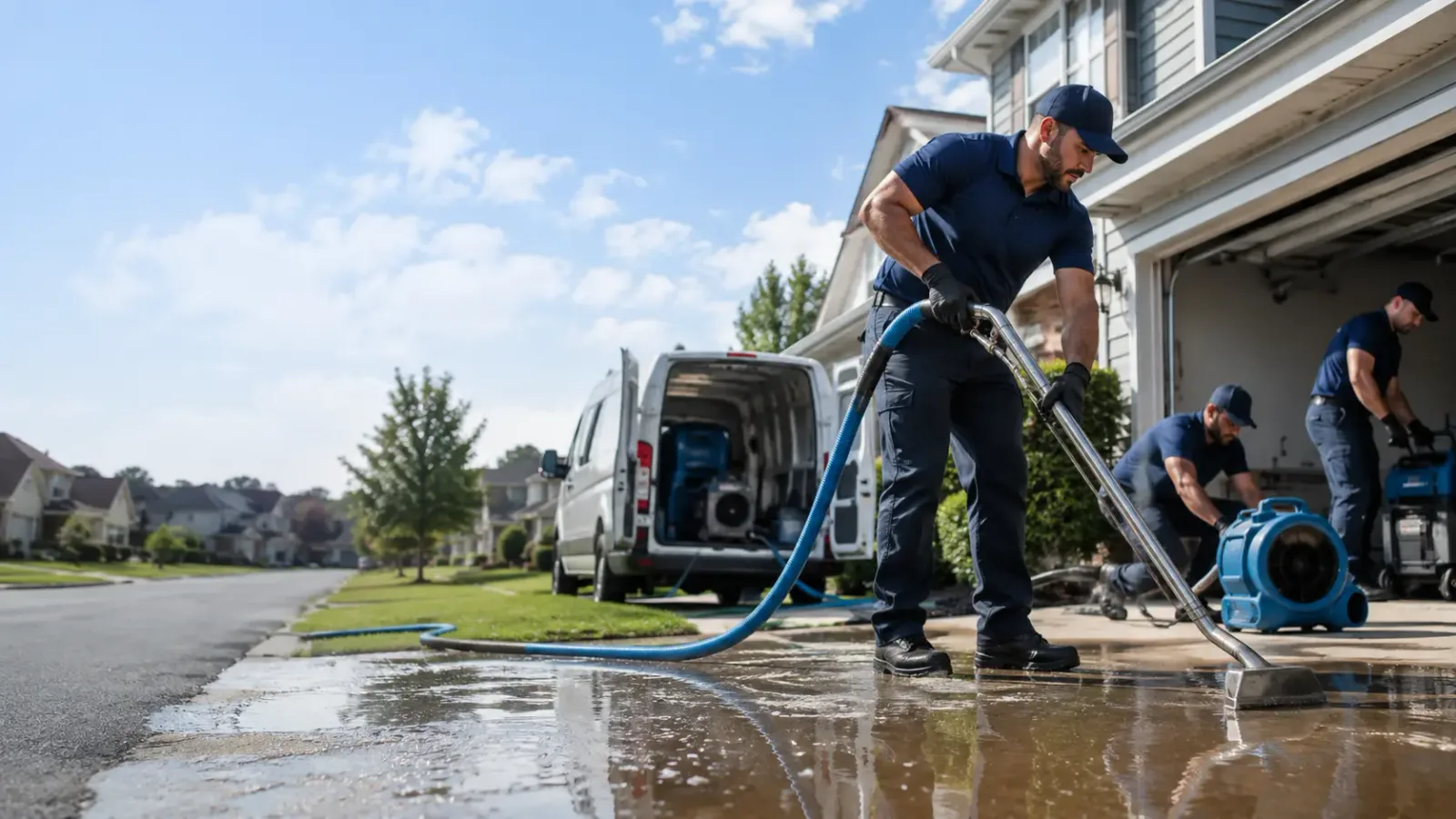 Flood Damage Restoration in Wheeler, IN